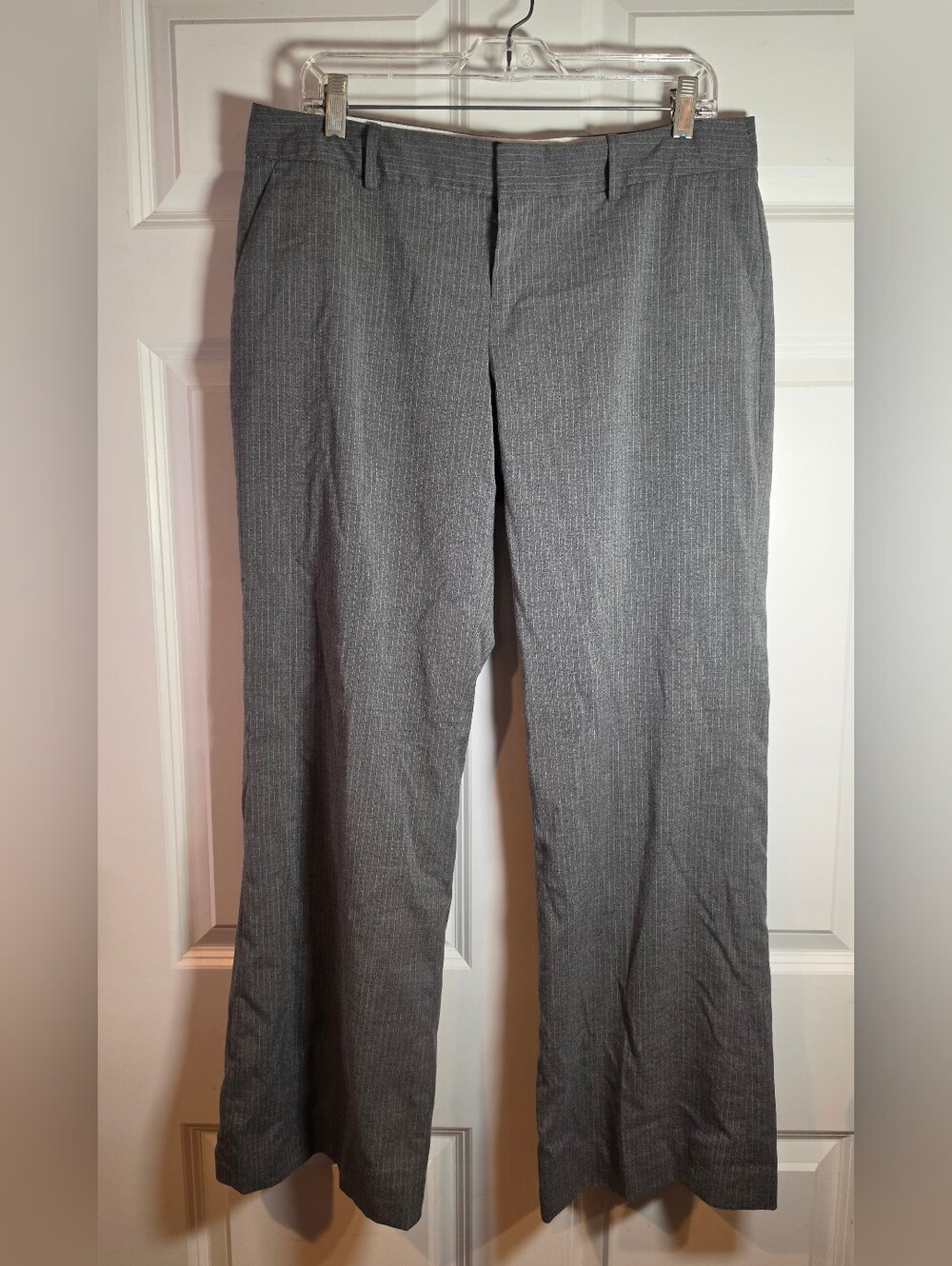Banana Republic Gray Dress Pants - Classic Professional Trousers 12 Petite